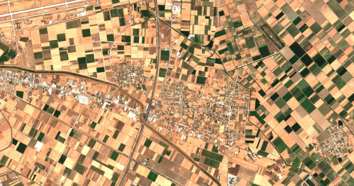 Carte satellite de Galíni