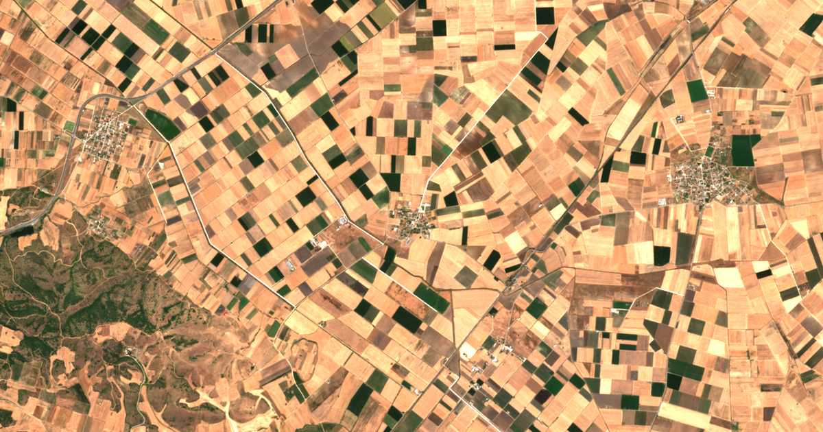 Carte satellite de Krannón