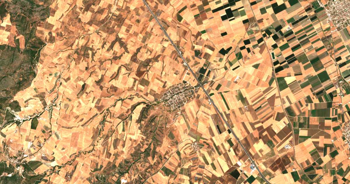Carte satellite de Méga Monastírion