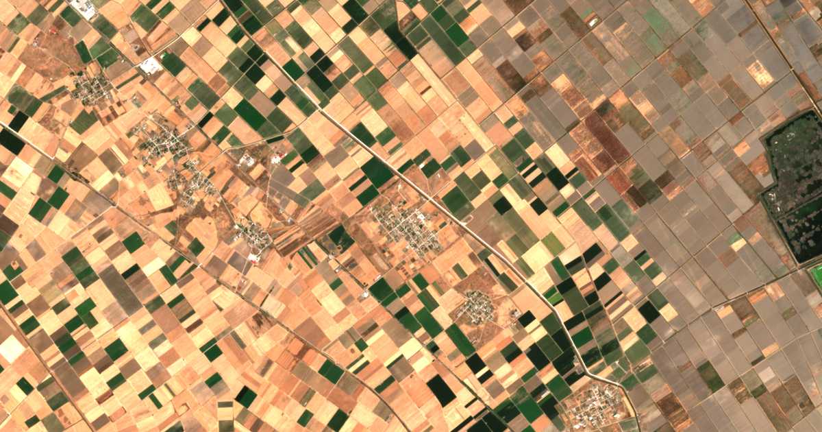 Carte satellite de Mélissa