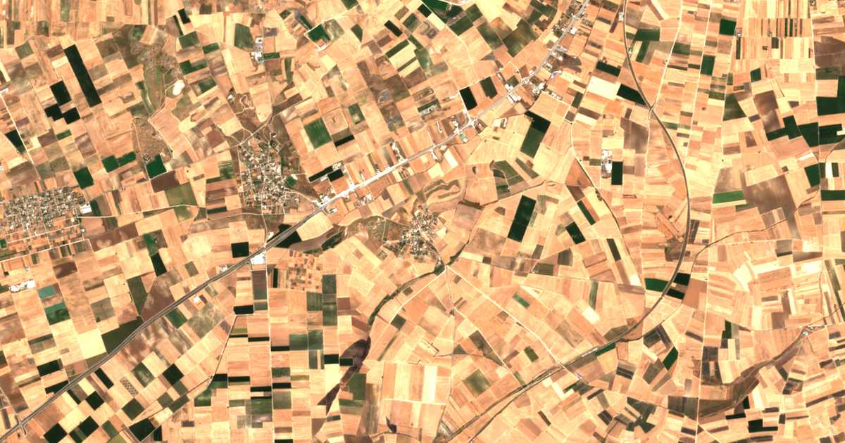 Carte satellite de Mesorráchi
