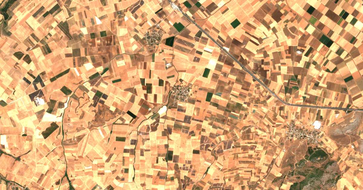 Carte satellite de Moschochóri
