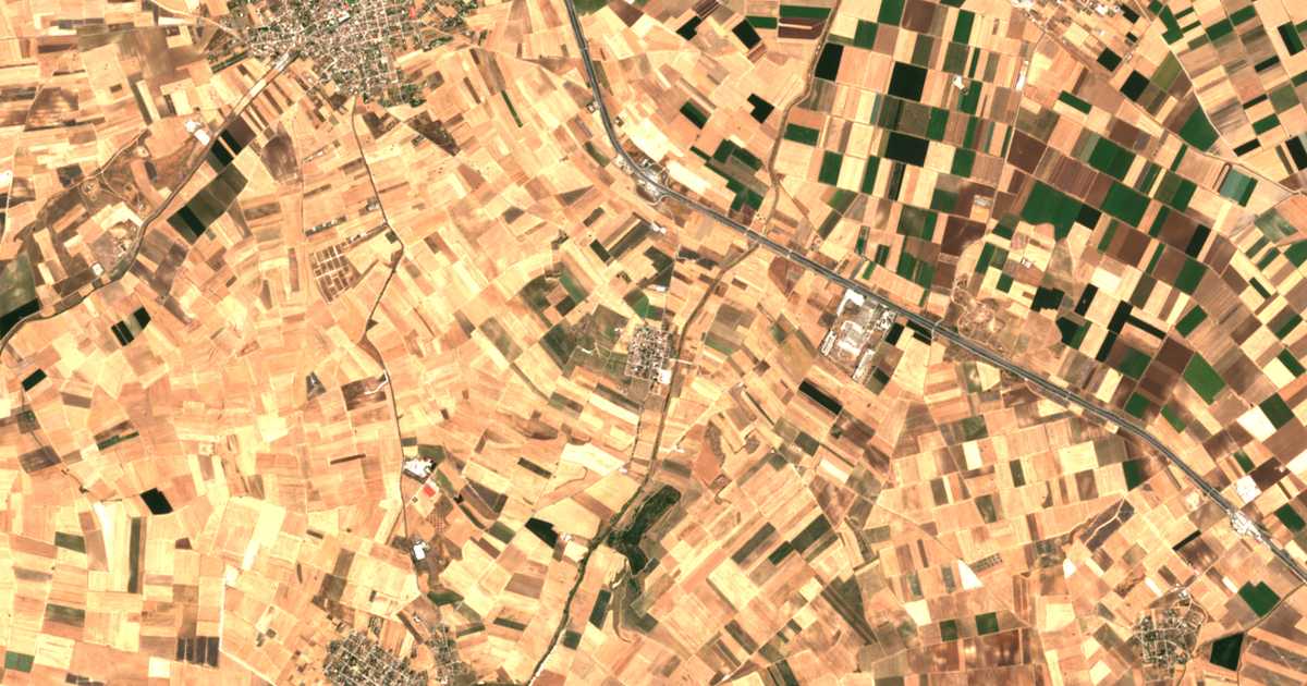 Carte satellite de Néa Léfki