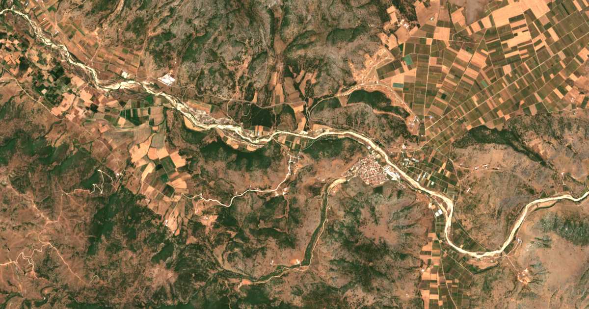 Carte satellite de Damasoúli