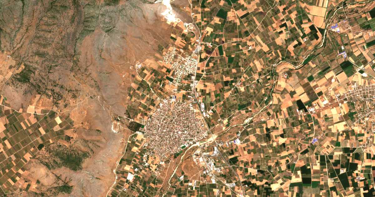 Carte satellite de Kritíri