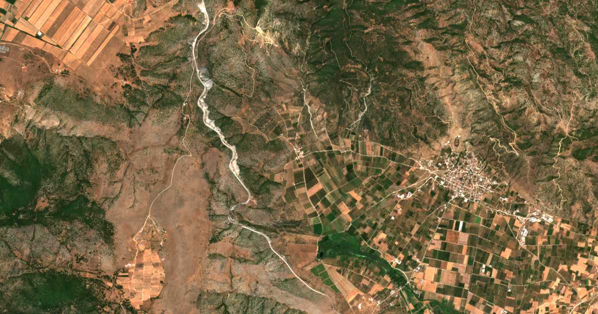 Carte satellite de Lygariá