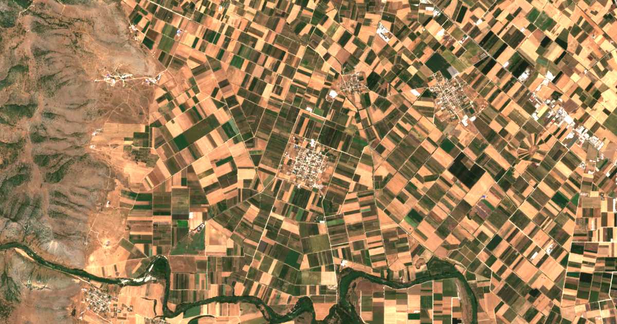 Carte satellite de Platanoúlia
