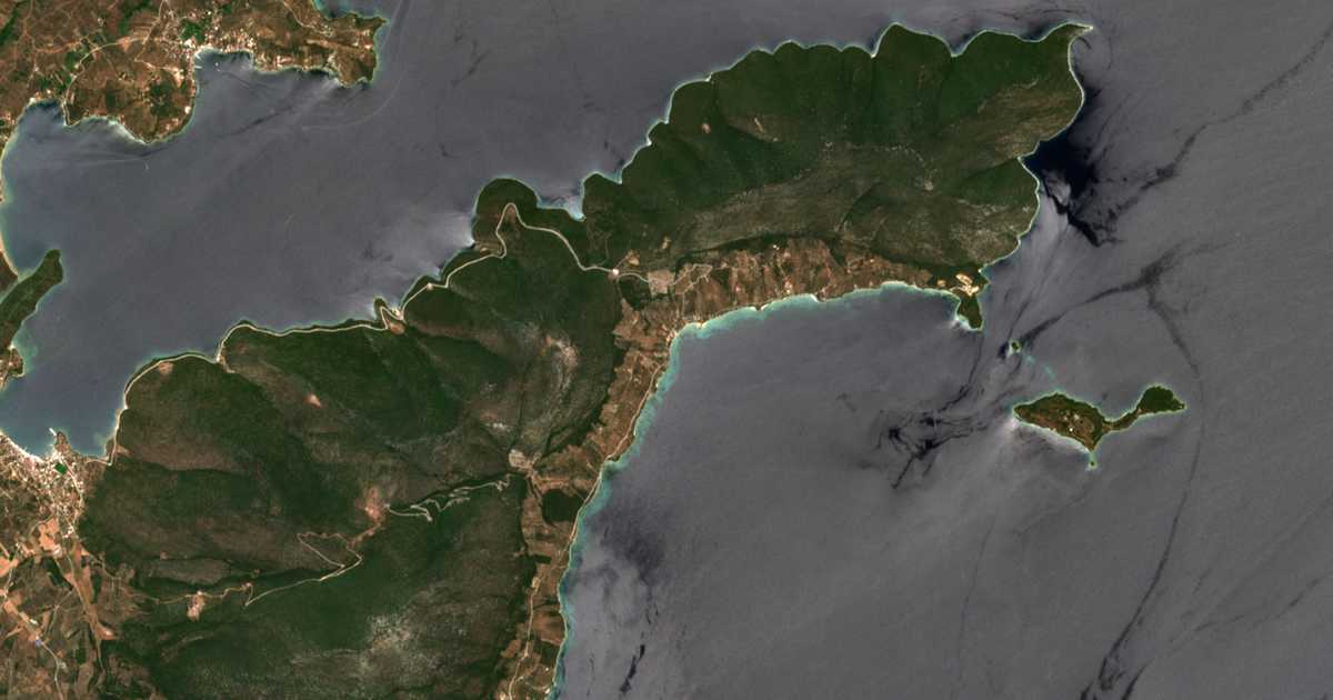 Carte satellite de Ágios Dimítrios