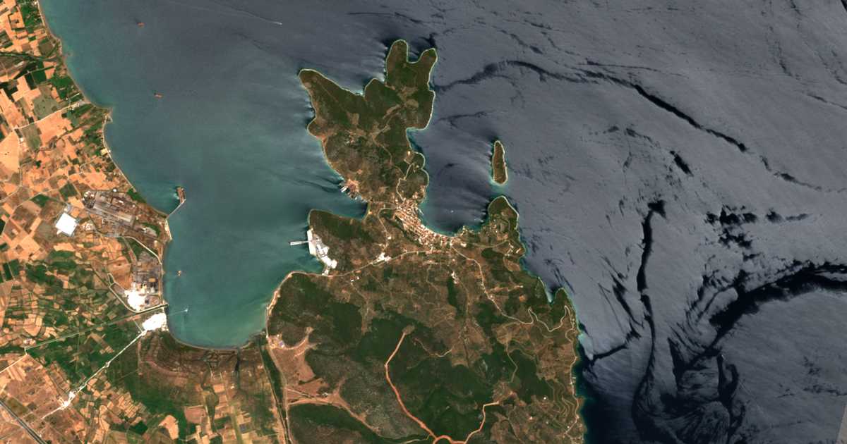 Carte satellite de Amaliápoli