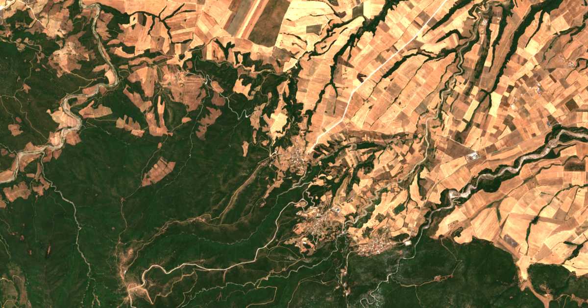 Carte satellite de Anthótopos