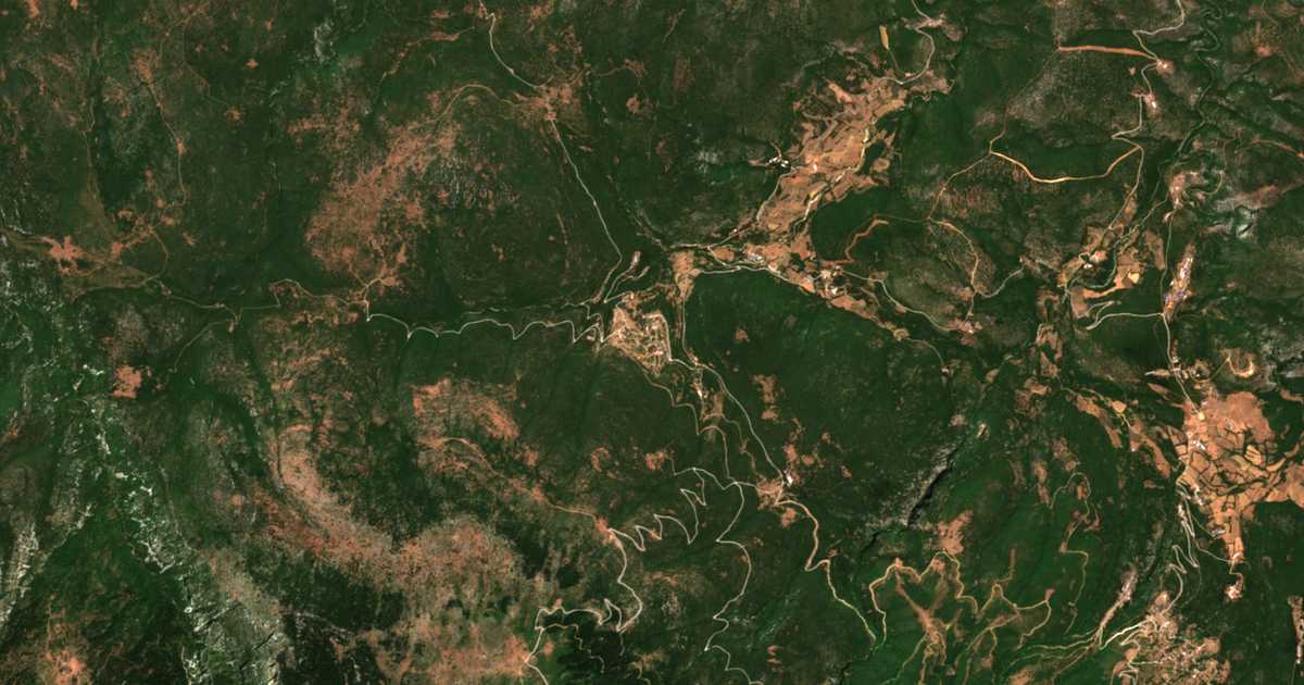 Carte satellite de Kofoí