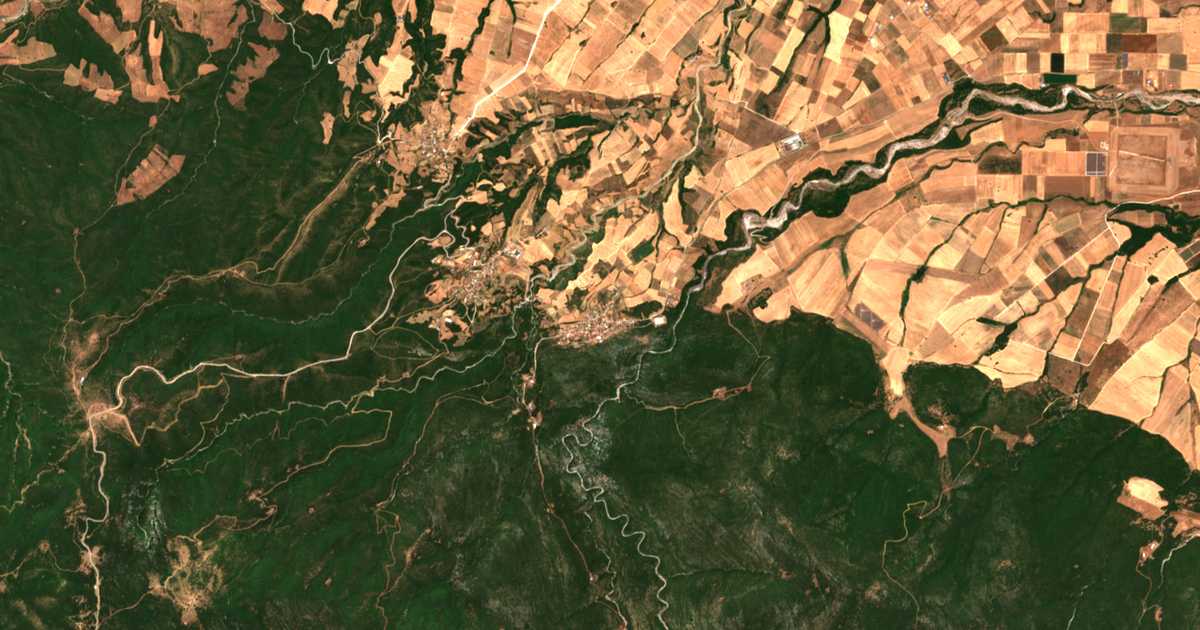 Carte satellite de Neochorákion
