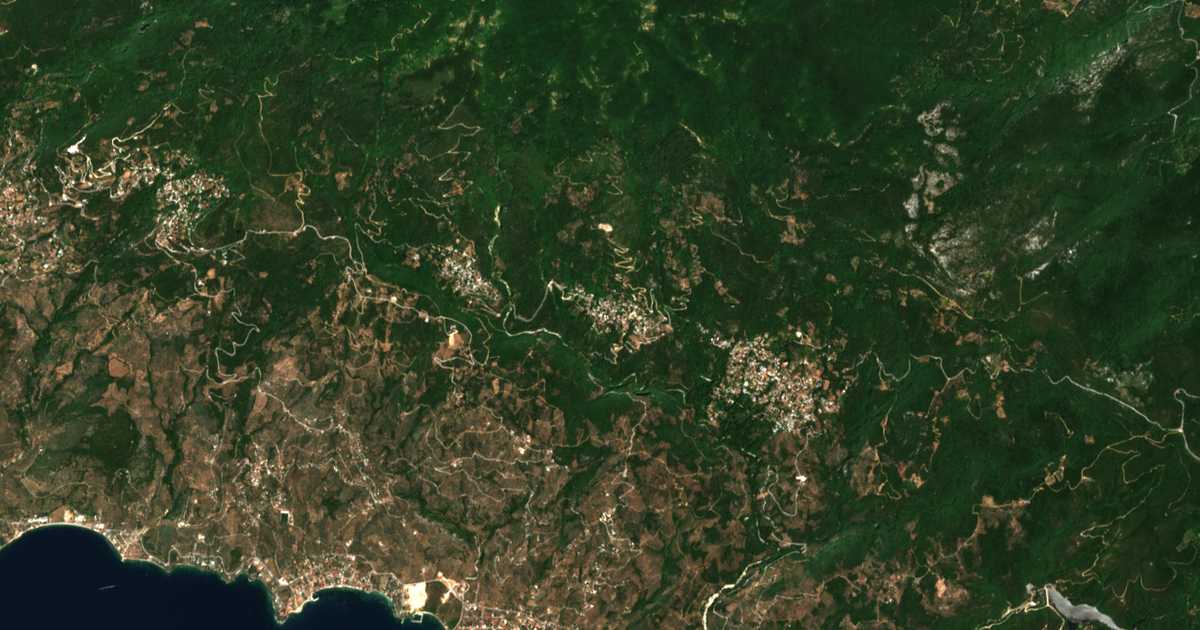 Carte satellite de Vyzítsa