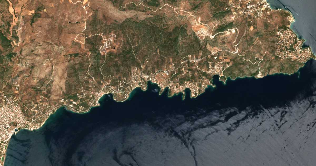 Carte satellite de Ágios Geórgios