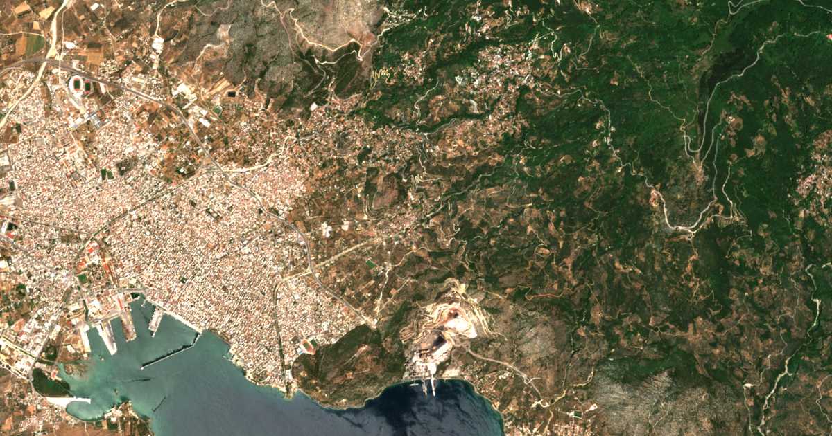Carte satellite de Álli Meriá