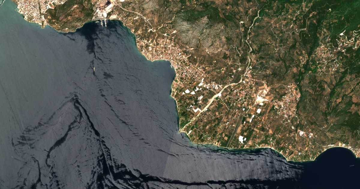 Carte satellite de Ágios Apóstolos O Néos