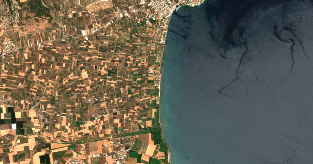 Carte satellite de Dimitriáda