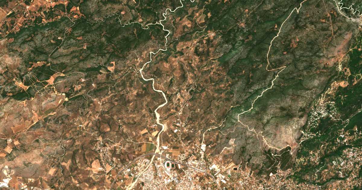Carte satellite de Fytókon