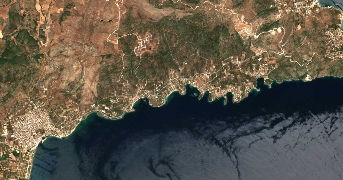 Carte satellite de Velanidiá