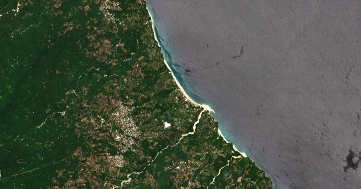 Carte satellite de Choreftó