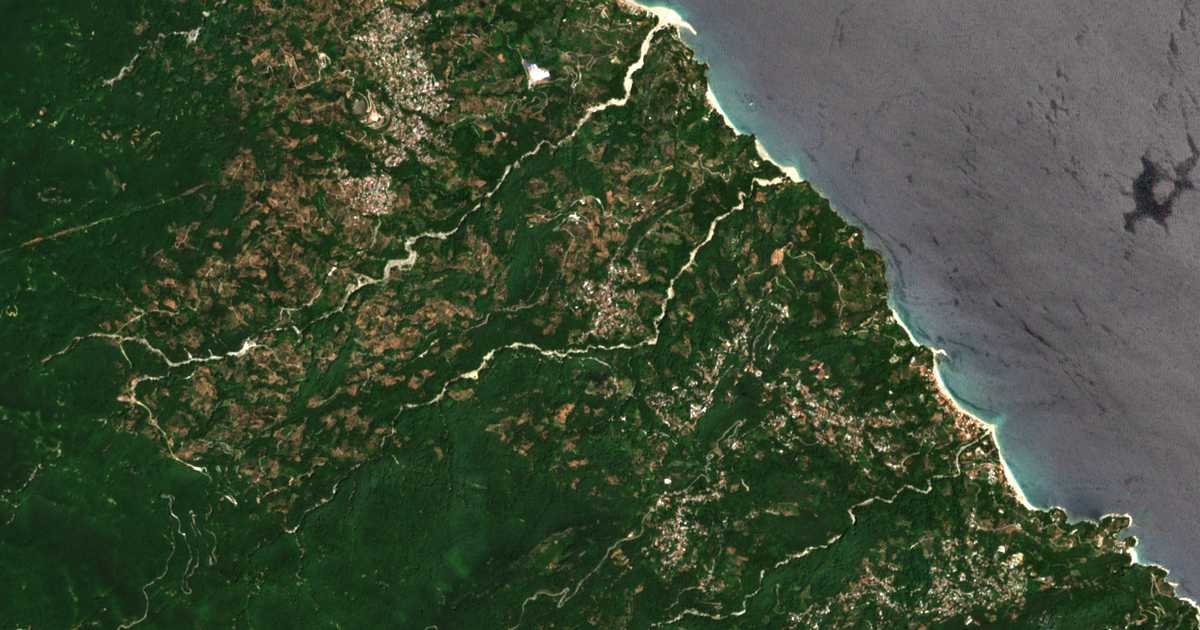 Carte satellite de Makryrráchi