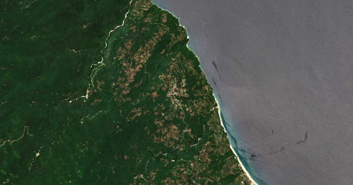 Carte satellite de Pouríon
