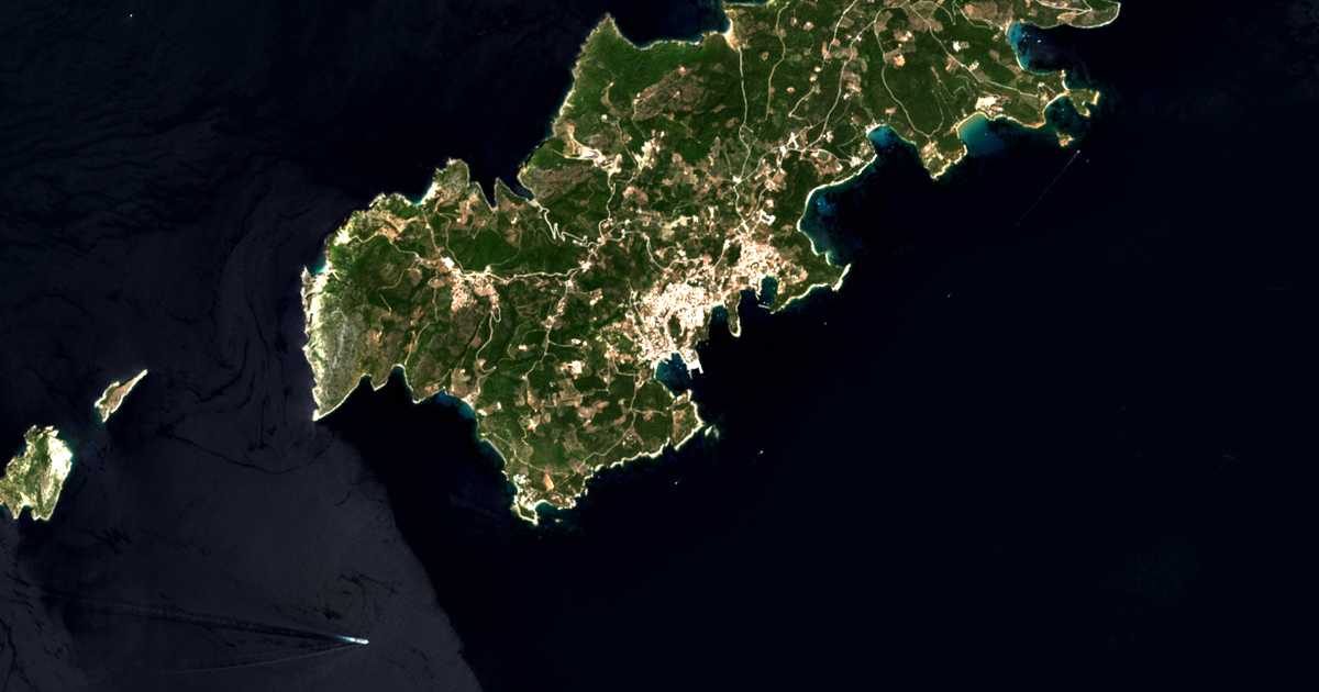 Carte satellite de Patitíri
