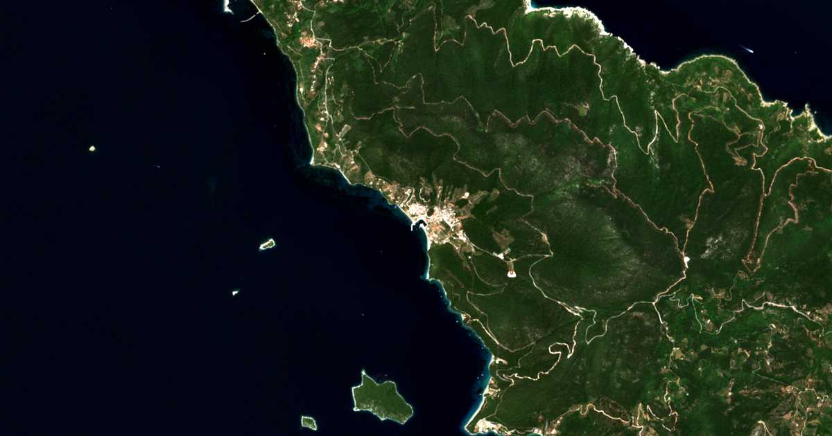 Carte satellite de Néo Klíma