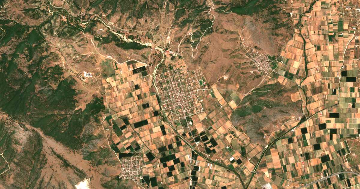 Carte satellite de Ichalía
