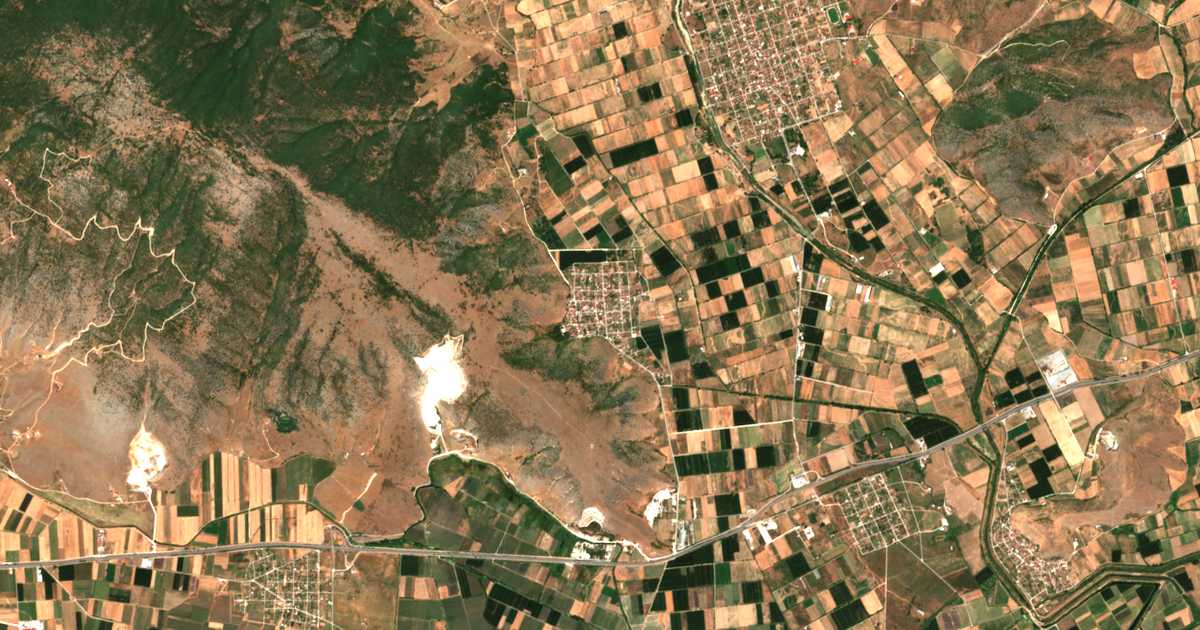 Carte satellite de Petrotó