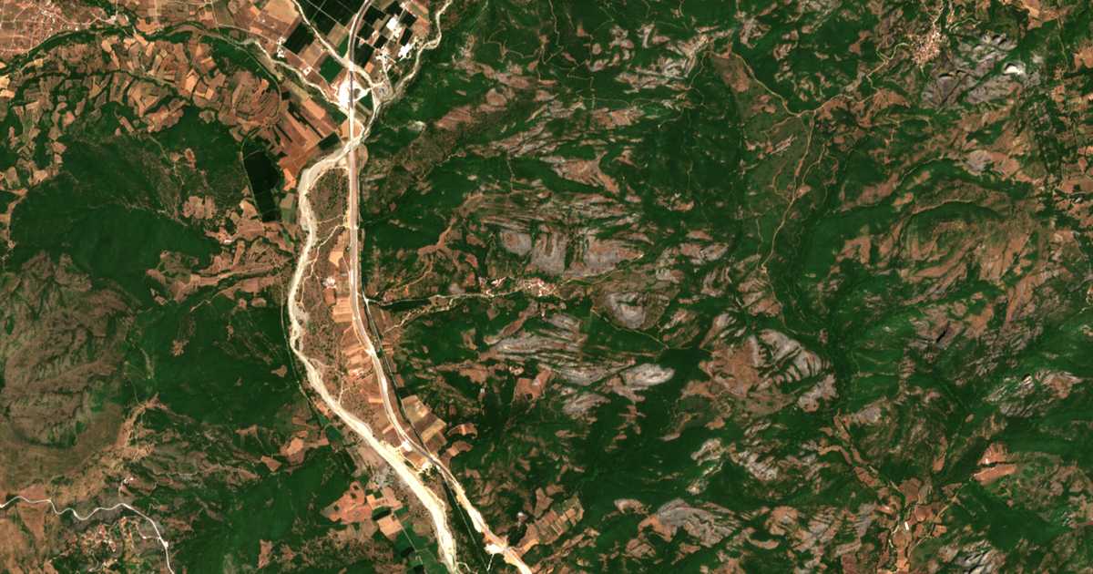 Carte satellite de Ágios Dimítrios