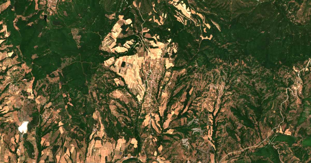 Carte satellite de Asprokklissiá