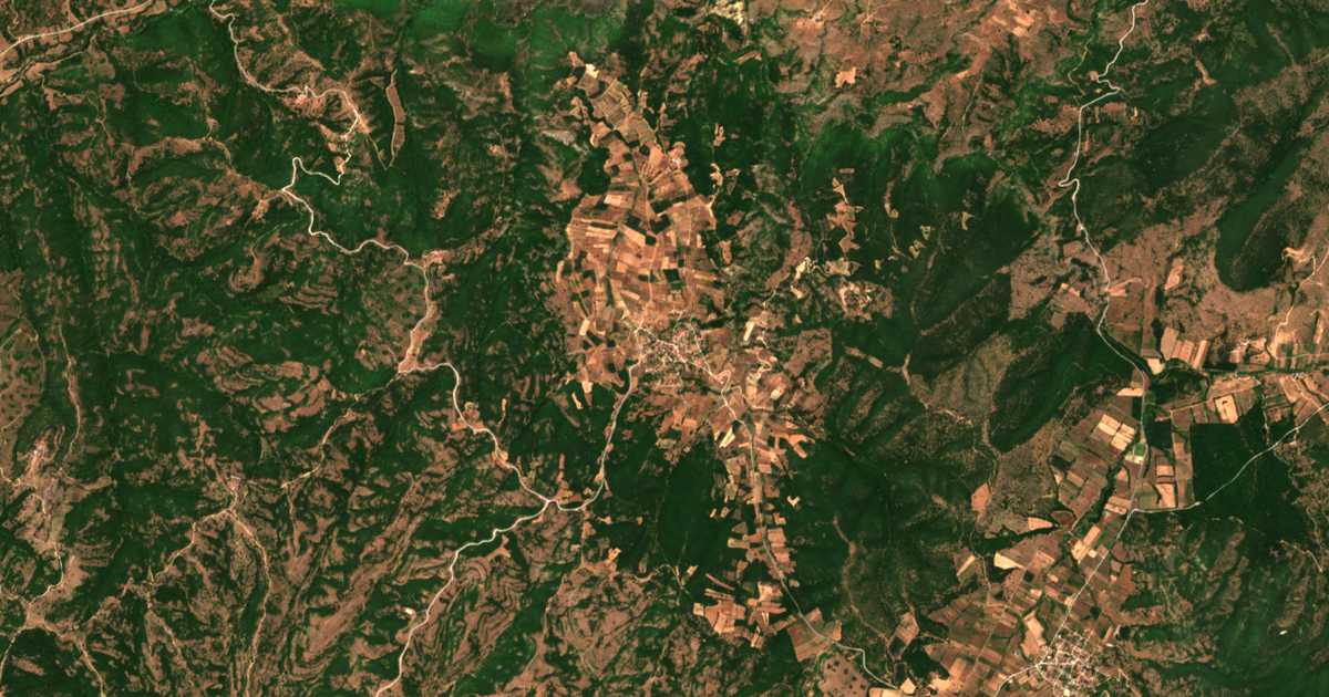 Carte satellite de Flambouréssi