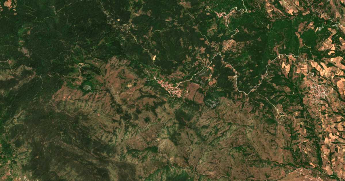 Carte satellite de Kakoplévri