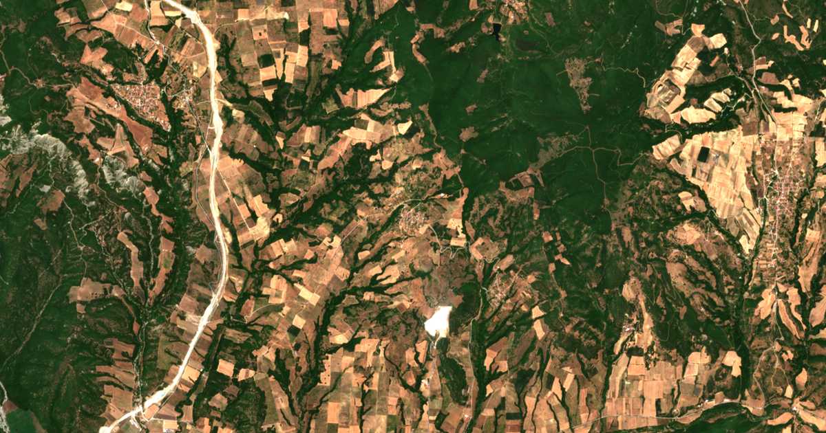 Carte satellite de Theotókos
