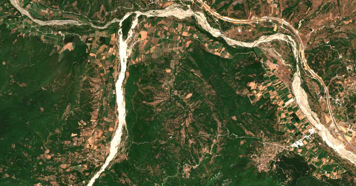 Carte satellite de Trifýllia