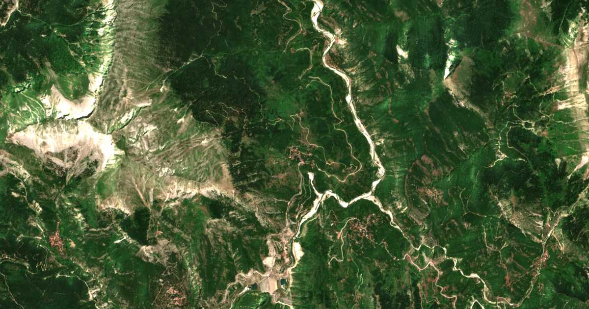Carte satellite de Armatolikón