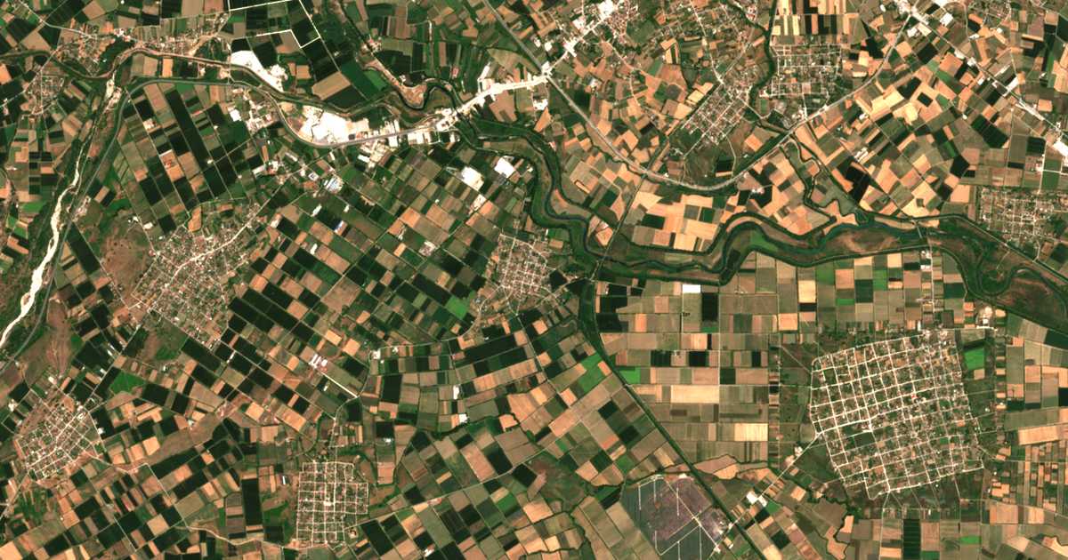 Carte satellite de Droserón