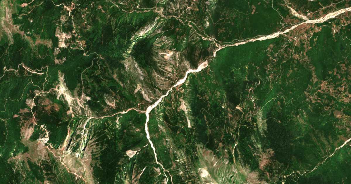 Carte satellite de Káto Palaiokaryá