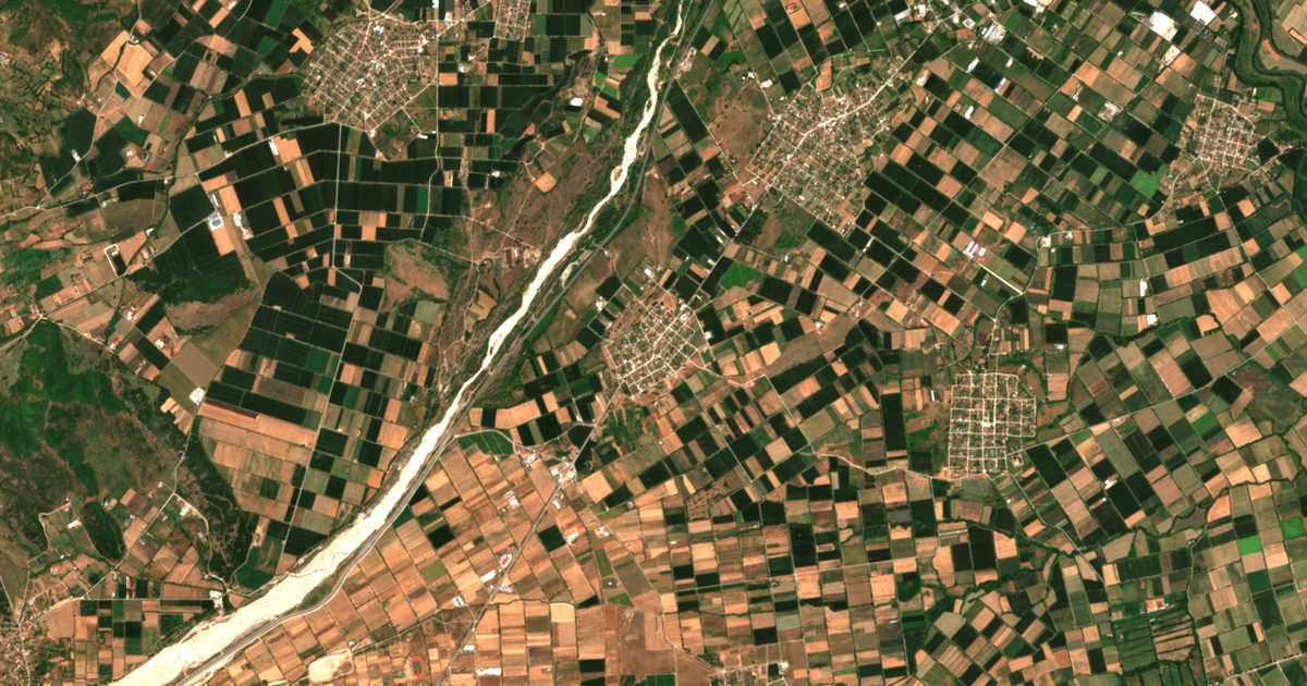 Carte satellite de Lygariá