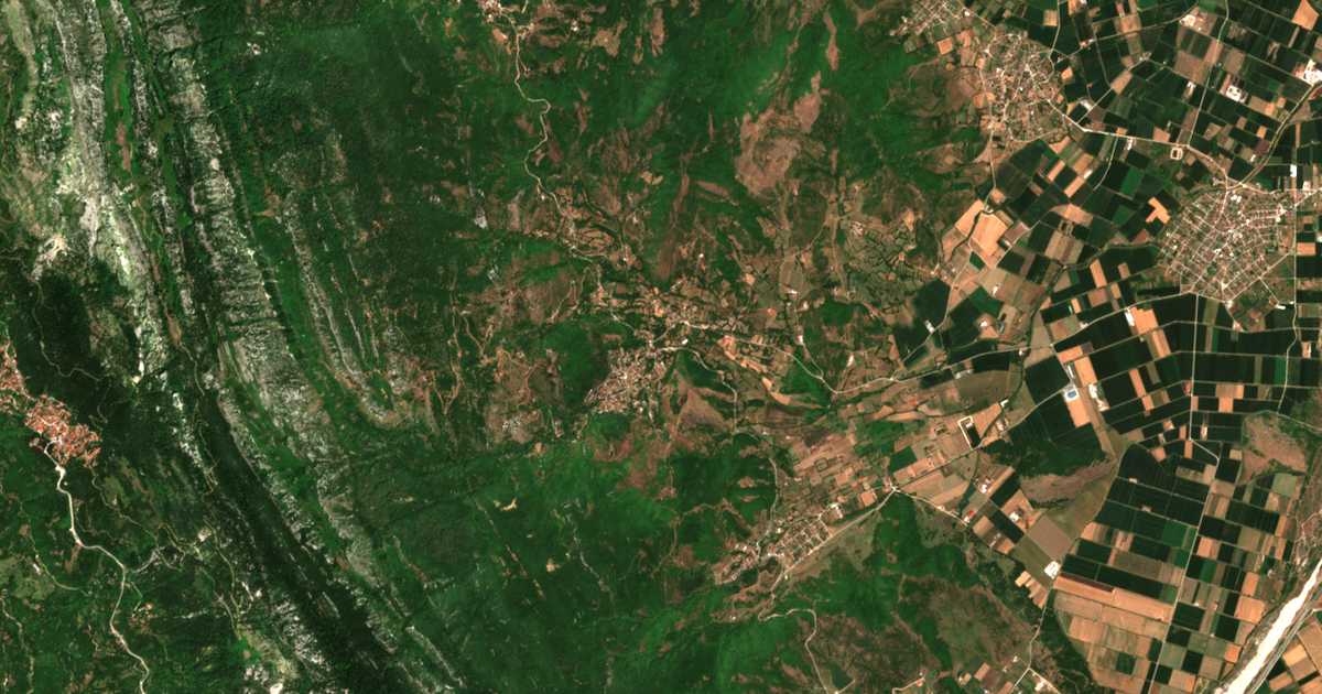 Carte satellite de Pialía