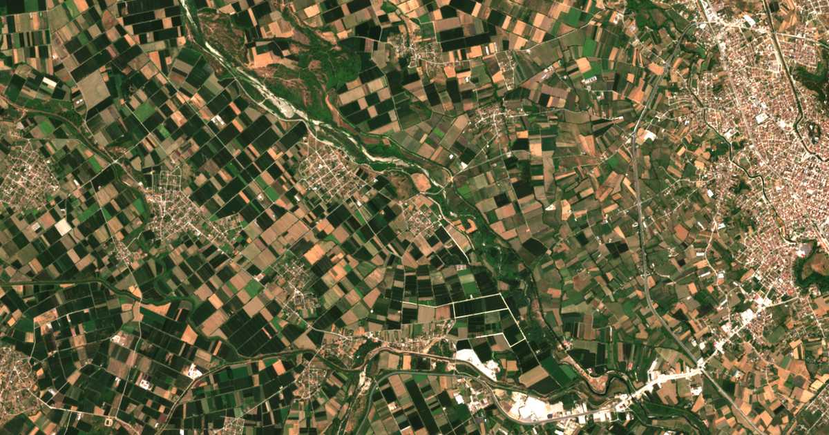 Carte satellite de Valamándrion