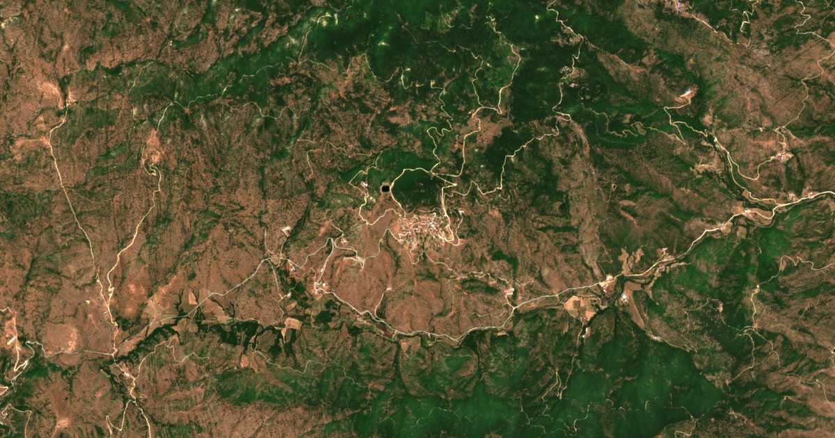 Carte satellite de Agreliá