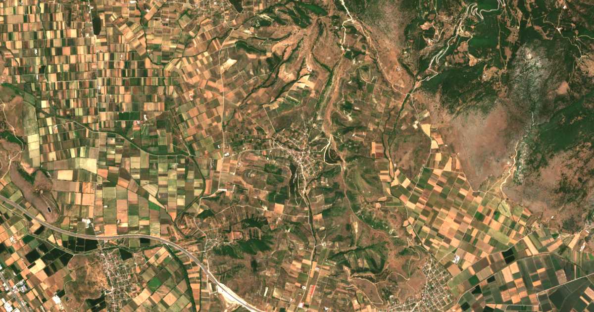 Carte satellite de Ardánion