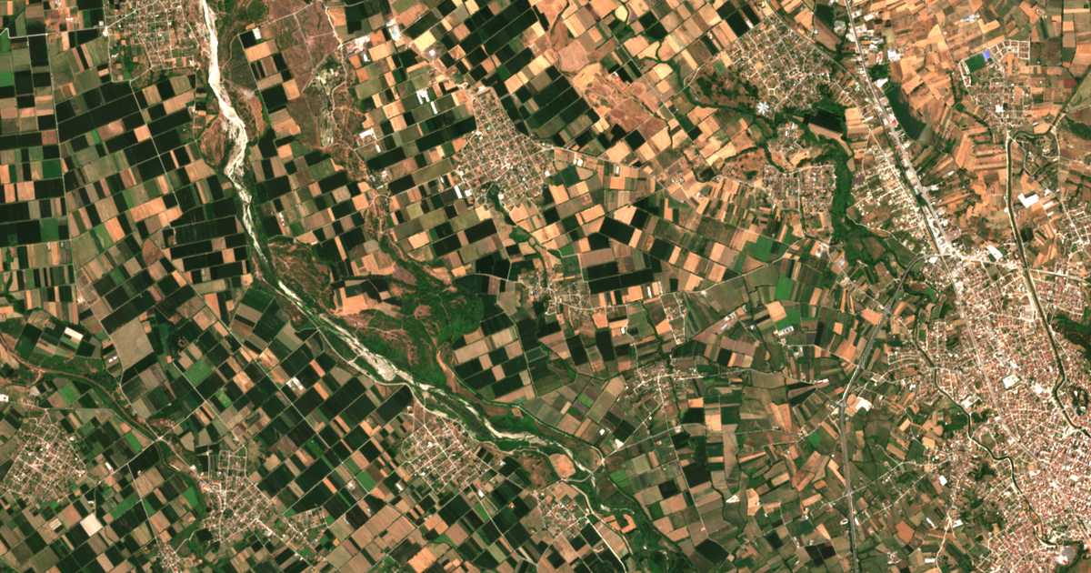 Carte satellite de Dipótamos
