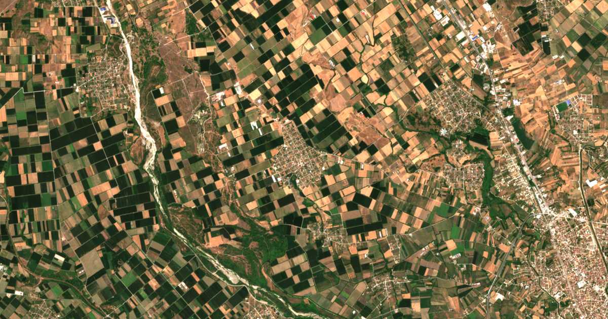 Carte satellite de Kefalóvryson