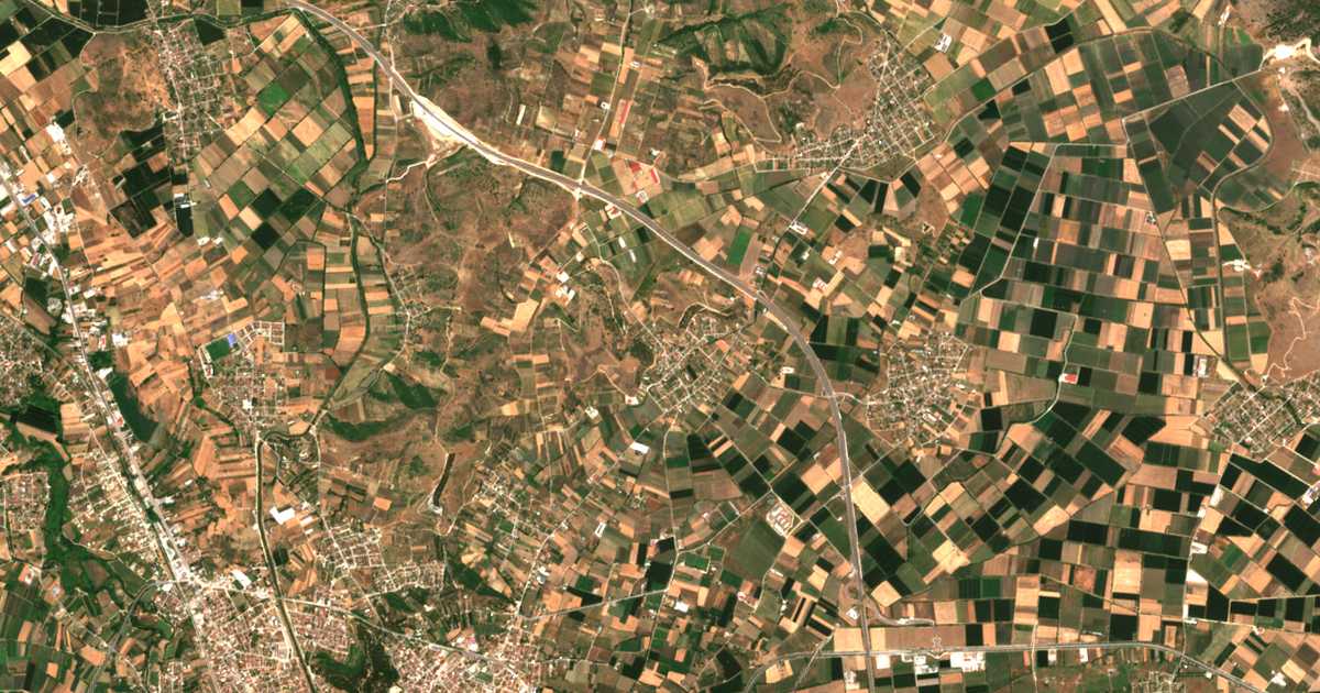 Carte satellite de Krinítsa