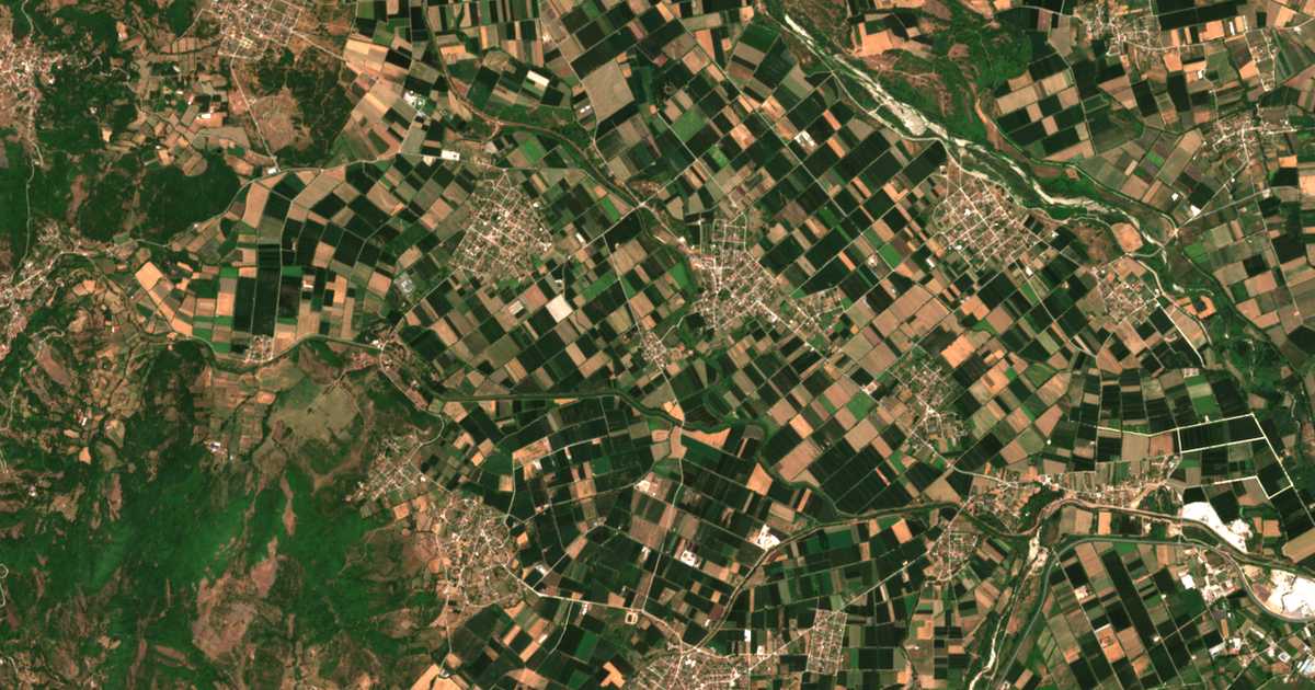 Carte satellite de Matsoukiótika