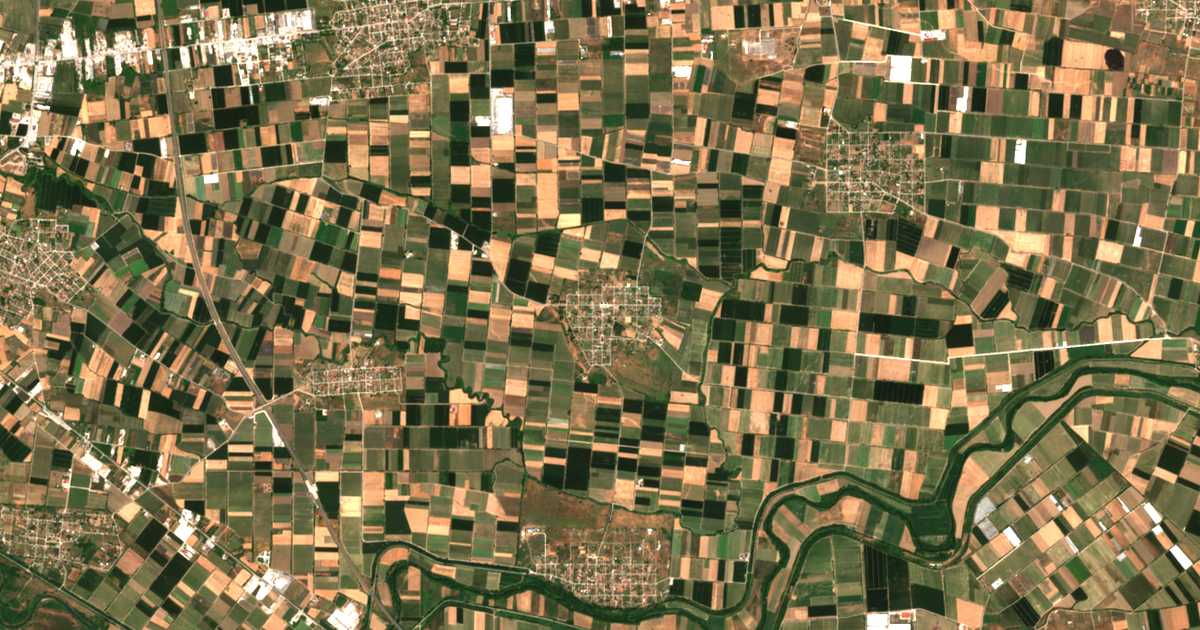 Carte satellite de Patouliá