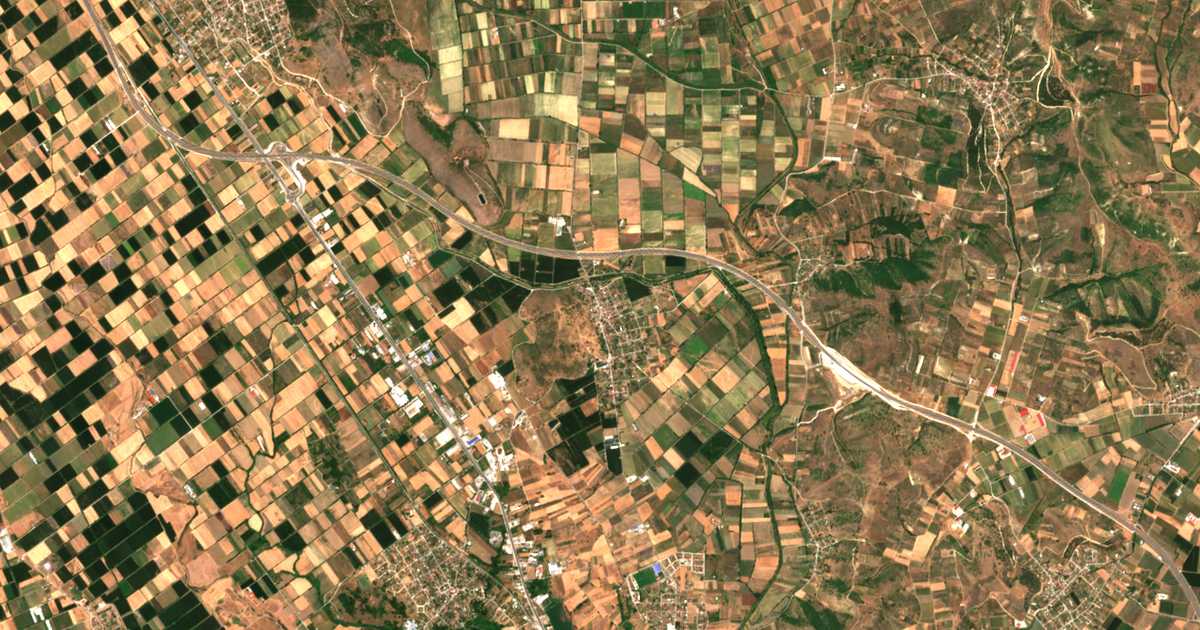 Carte satellite de Ráxa